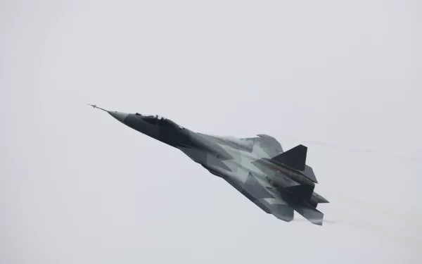 aircraft jet fighter military Sukhoi Su-57 HD Desktop Wallpaper | Background Image