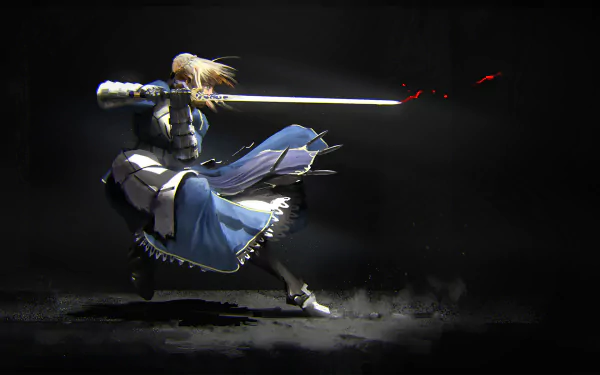 Saber (Fate Series) Anime Fate/Stay Night: Unlimited Blade Works HD Desktop Wallpaper | Background Image