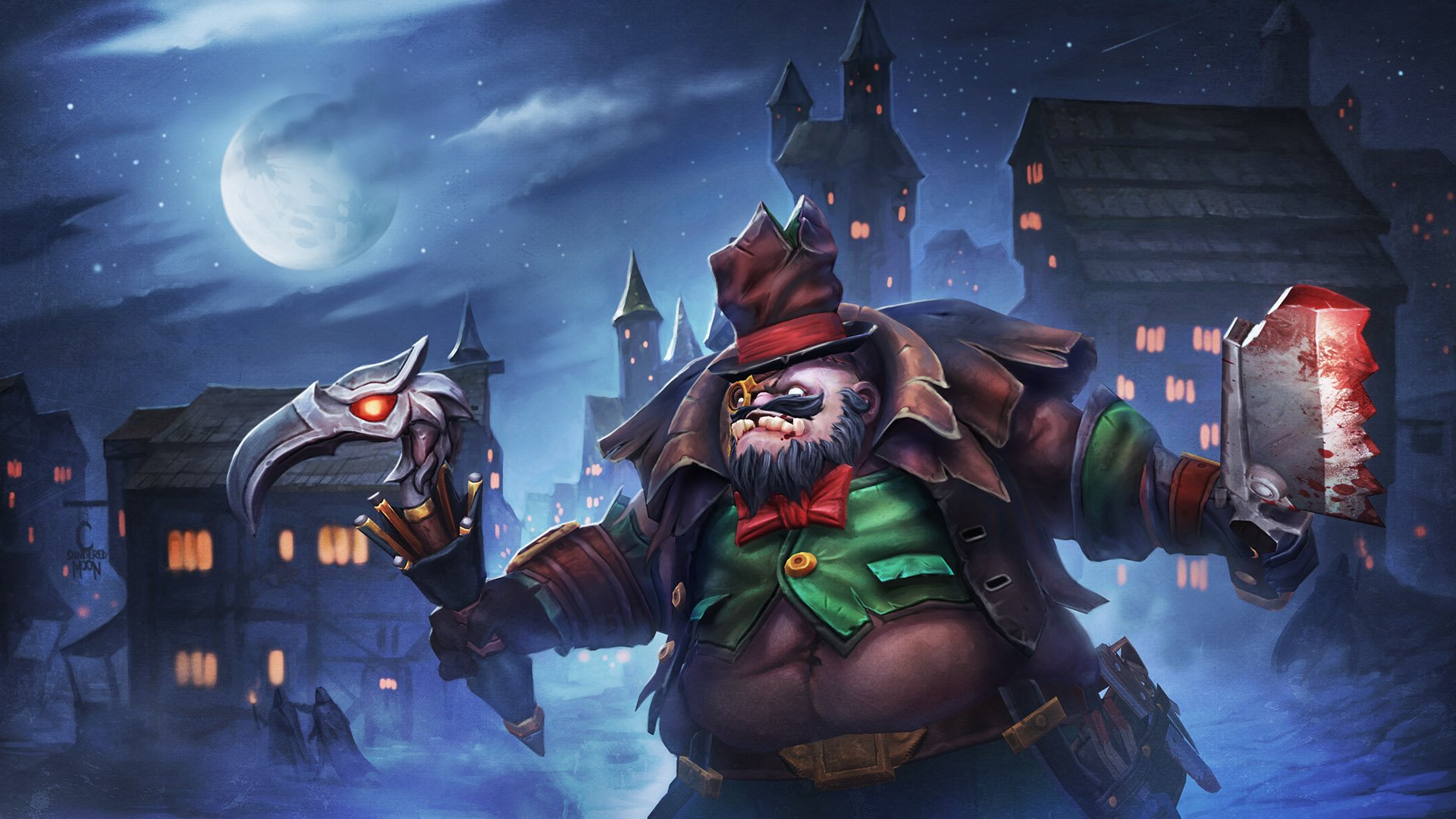 Pudge set for TotalBiscuit! its A Gentleman's Dapper Disguise!