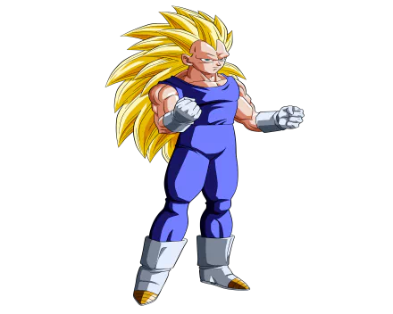 A dynamic 4K Ultra HD wallpaper featuring Vegeta from Dragon Ball Z, showcasing his iconic spiky hair and determined stance in vibrant anime style.