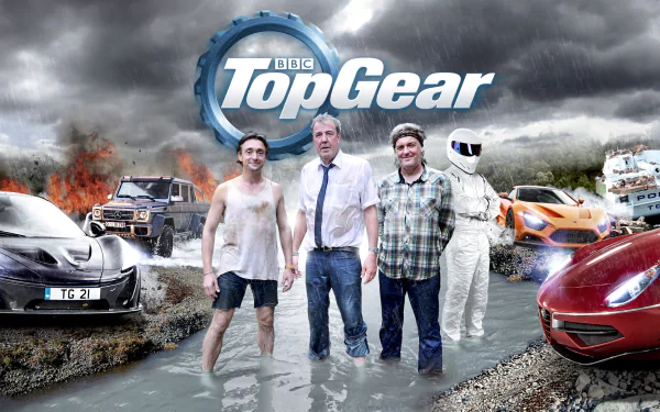 James May Jeremy Clarkson Richard Hammond car The Stig (Top Gear) TV Show Top Gear HD Desktop Wallpaper | Background Image