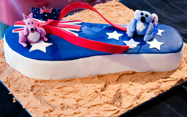  Australia Day Cake Shaped as a Thong