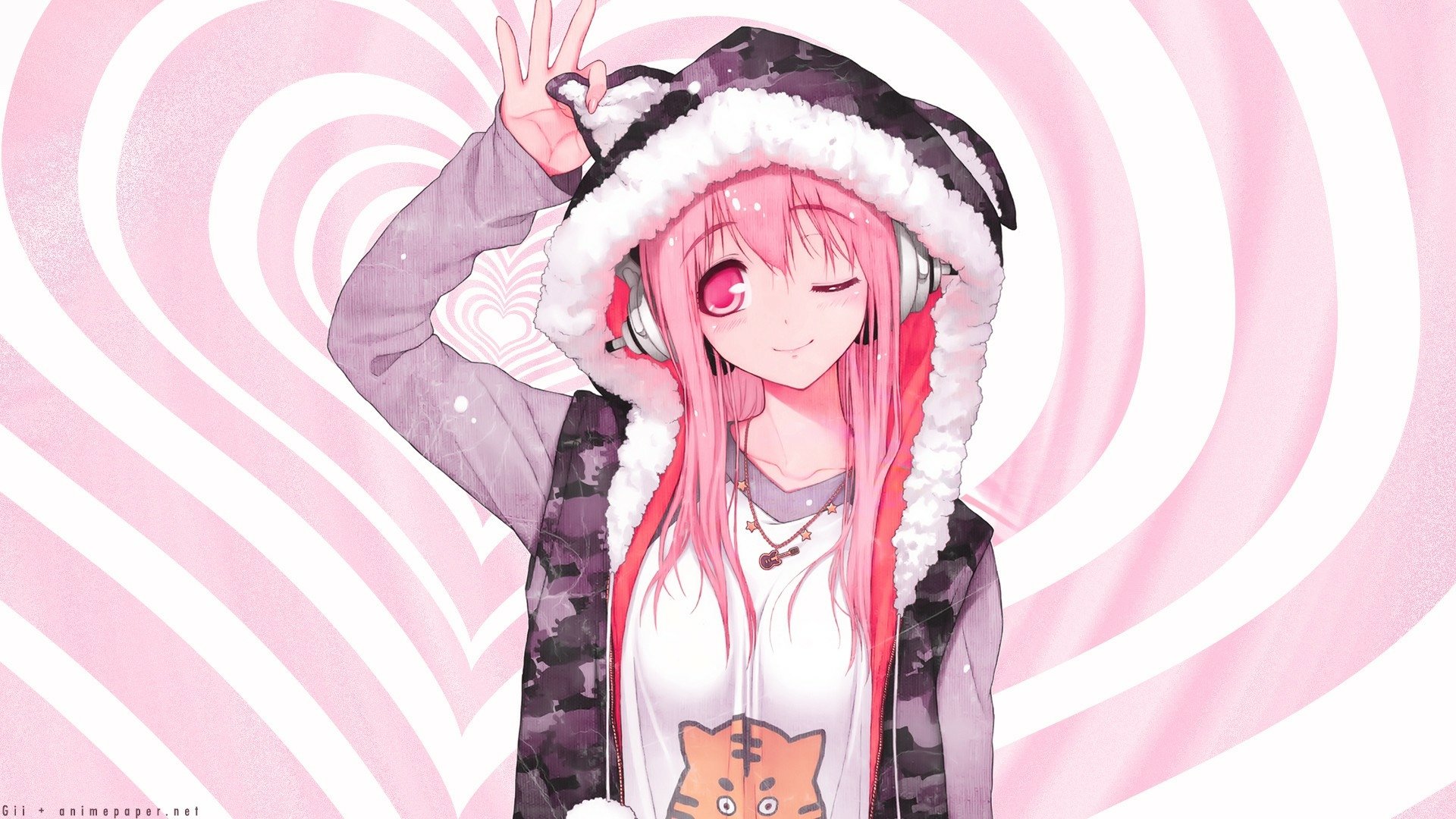 super sonico cute wallpaper