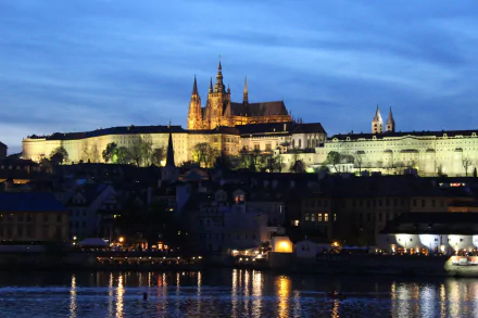 religious St. Vitus Cathedral HD Desktop Wallpaper | Background Image