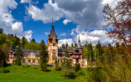  Peles Castle in Romania by Sorin Mutu