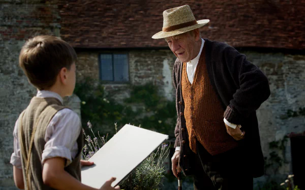 Ian McKellen movie Mr. Holmes HD Desktop Wallpaper | Background Image