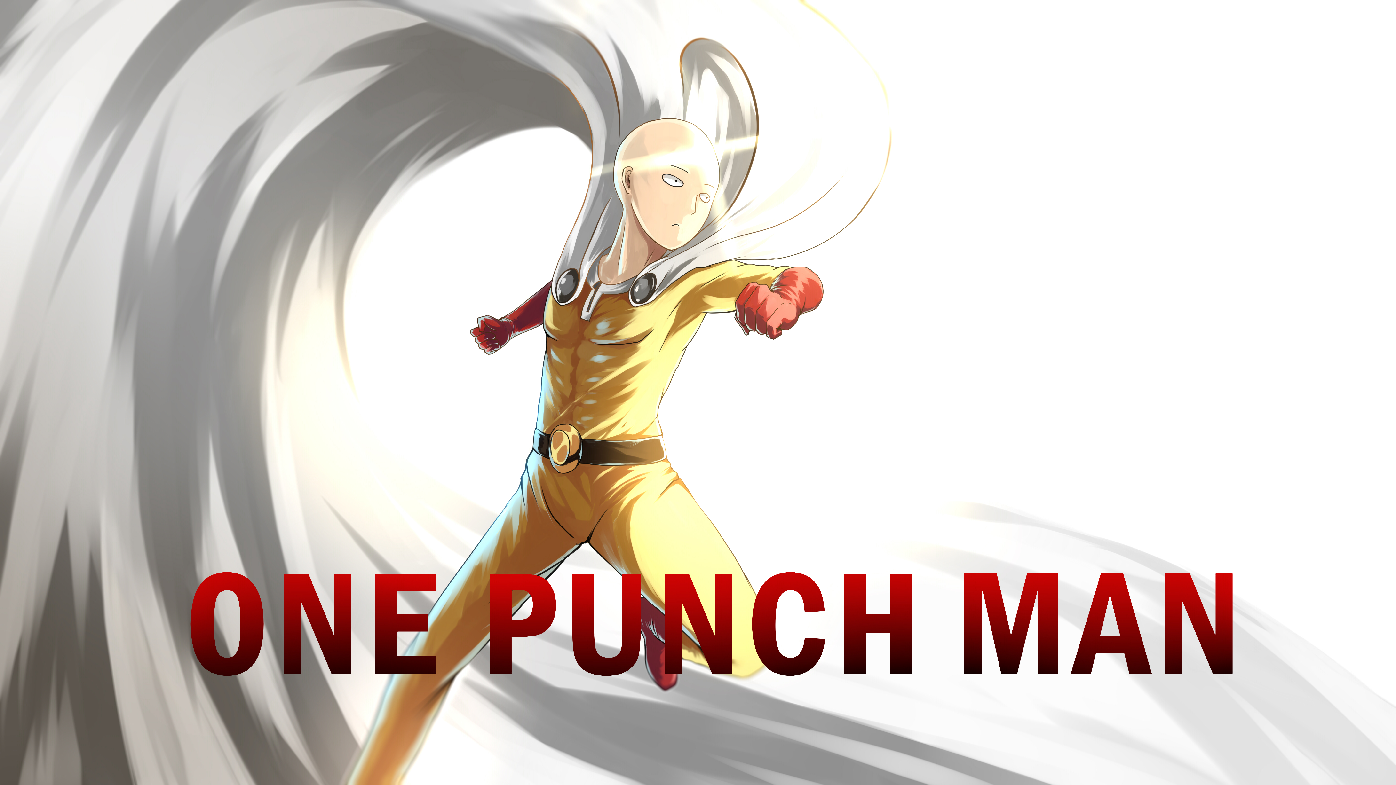 Saitama One Punch Man Wallpaper by lennachan