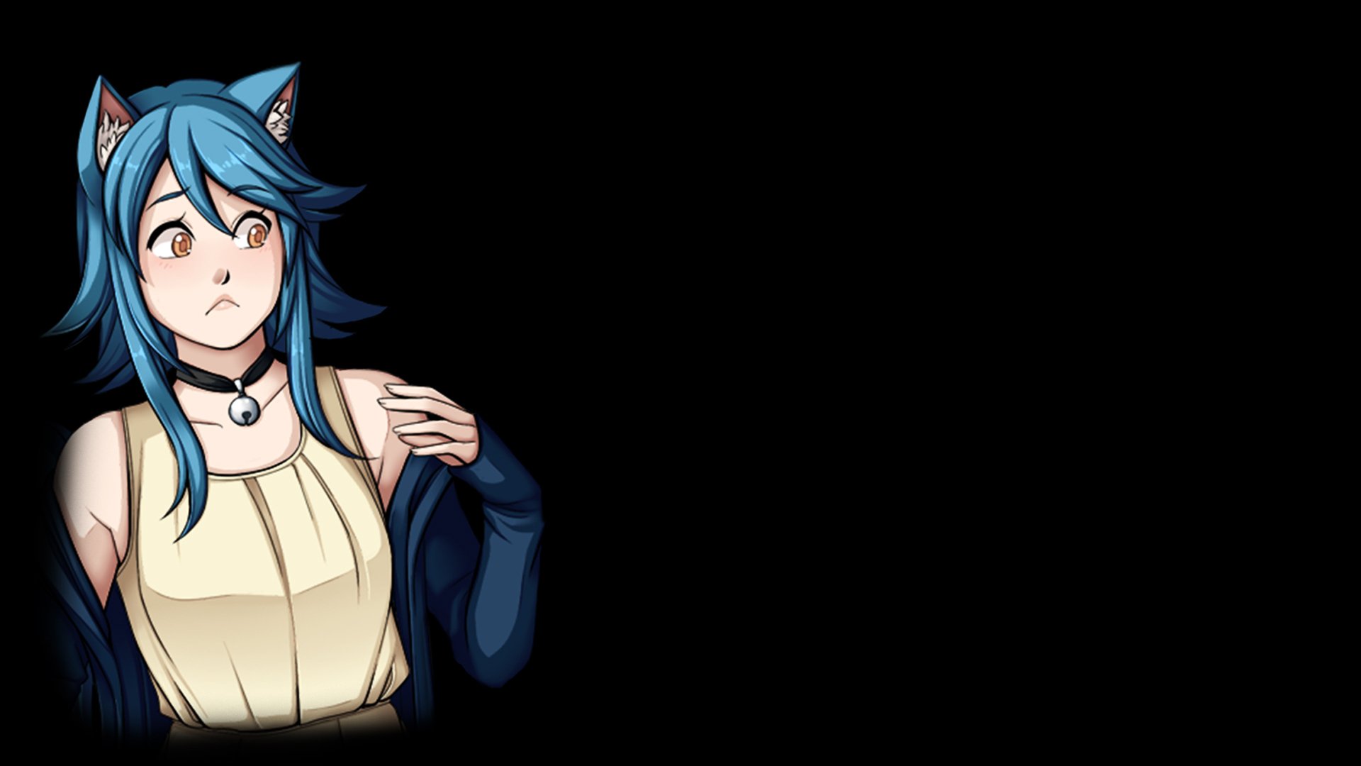 Download Video Game A Wild Catgirl Appears! HD Wallpaper