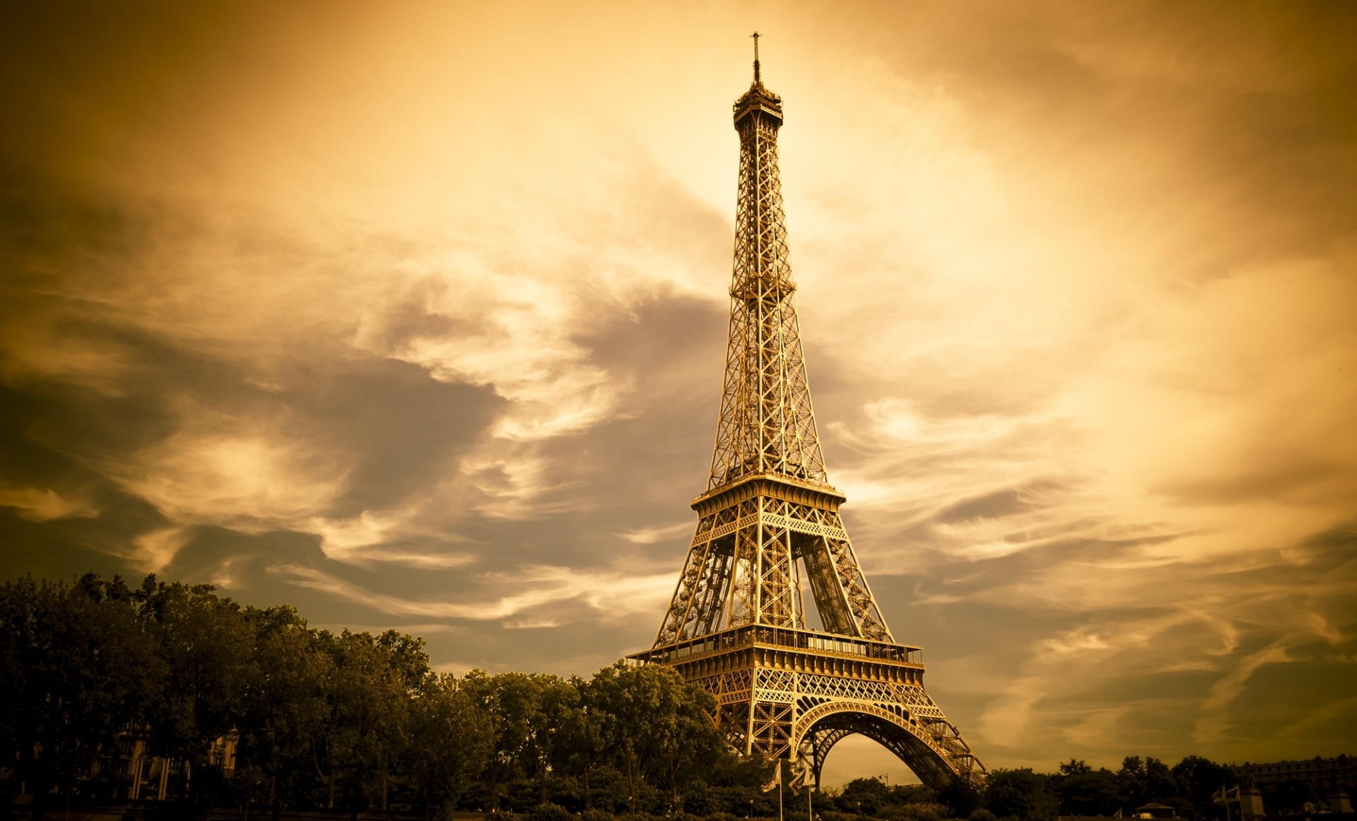 Download Monument Paris France Architecture Man Made Eiffel Tower HD