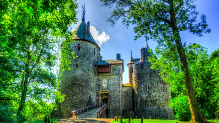  Castell Coch in Wales