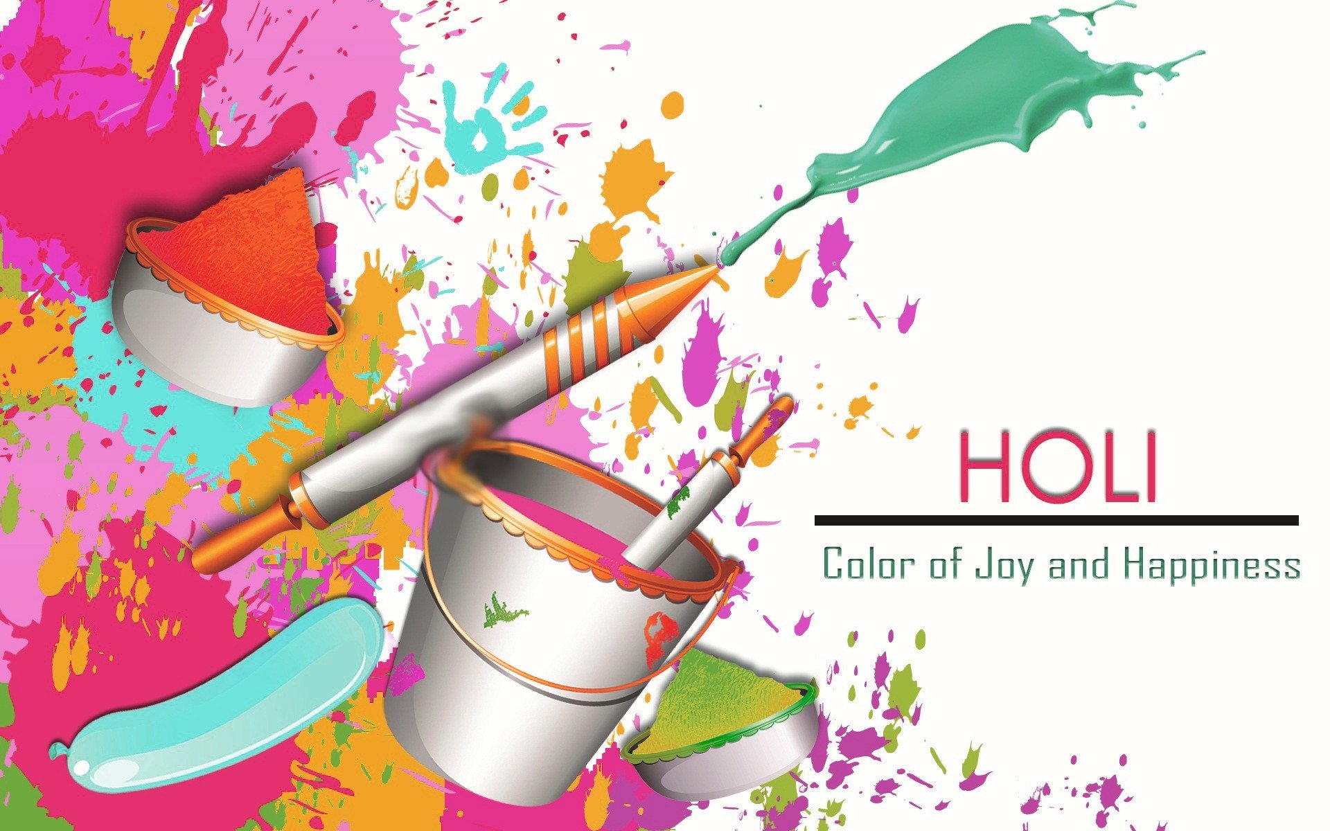 Holi HD Wallpaper | Background Image | 1920x1200