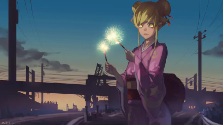 Bakemonogatari Shinobu Oshino Anime Monogatari (Series) HD Desktop Wallpaper | Background Image