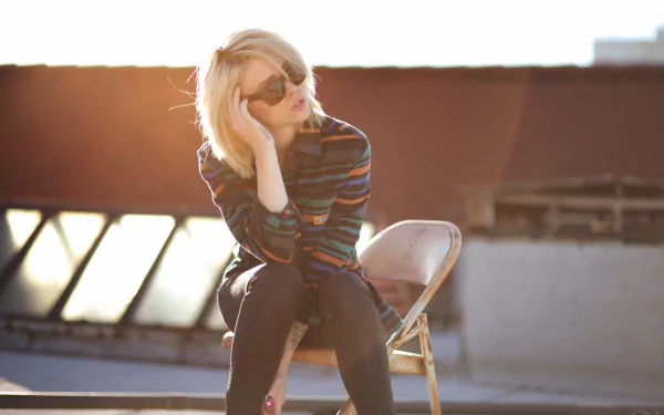 blonde model American woman Alysha Nett HD Desktop Wallpaper | Background Image