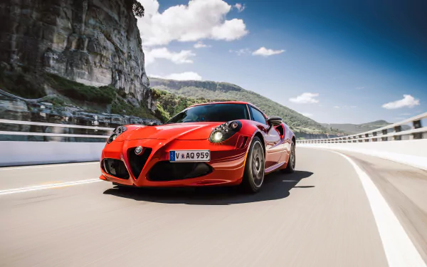 car Alfa Romeo vehicle Alfa Romeo 4C HD Desktop Wallpaper | Background Image