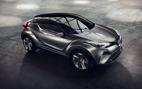 Vehicles Toyota C-HR Toyota Car SUV Concept Car Silver Car HD Wallpaper | Background Image