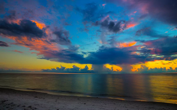 Florida Beach Sunset