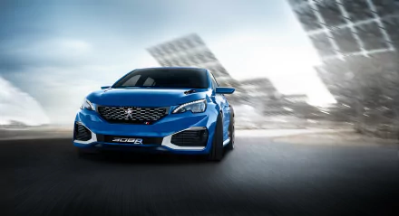 Peugeot 308 R compact car car Peugeot vehicle Peugeot 308 HD Desktop Wallpaper | Background Image