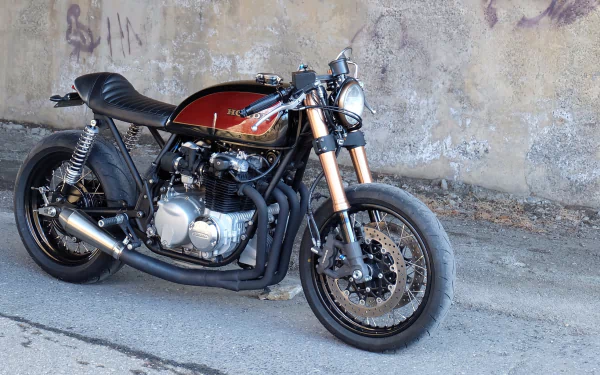 motorcycle vehicle Honda CB550 HD Desktop Wallpaper | Background Image