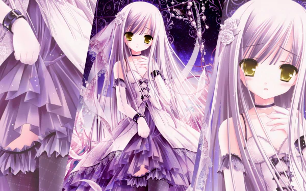 long hair Anime Original HD Desktop Wallpaper | Background Image