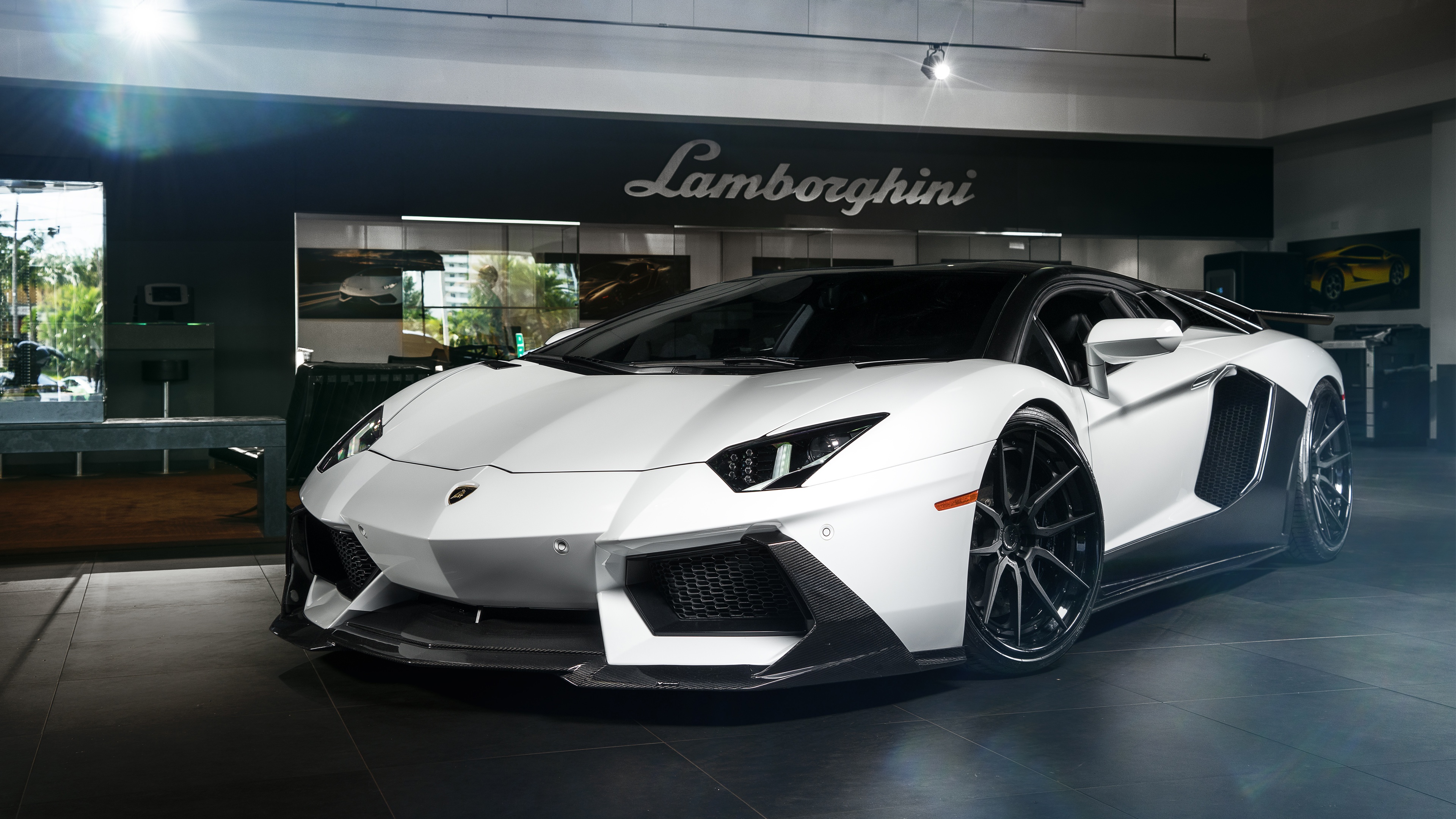 Lamborghini Aventador 4k Ultra HD Wallpaper | Background ...
