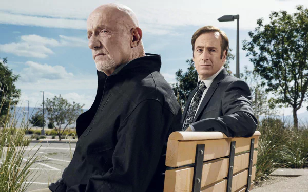 Mike Ehrmantraut Jonathan Banks Jimmy McGill Bob Odenkirk TV Show Better Call Saul HD Desktop Wallpaper | Background Image