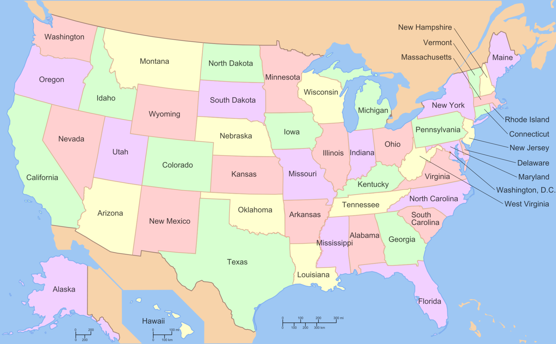 Map Of The Usa Hd Wallpaper Background Image 2000x1236