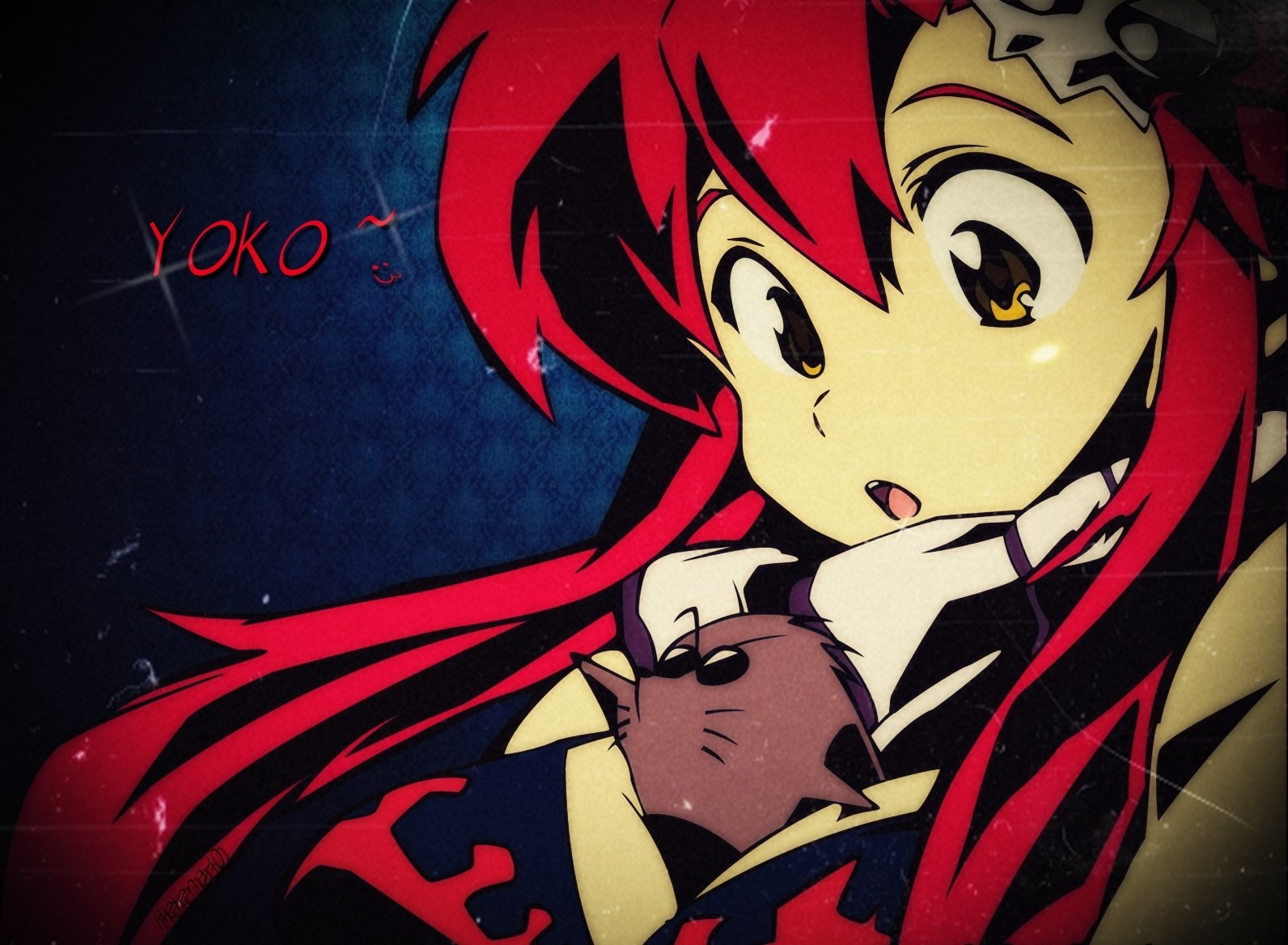 Gurren lagann yoko gif