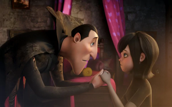 Dracula (Hotel Transylvania) Mavis (Hotel Transylvania) movie Hotel Transylvania HD Desktop Wallpaper | Background Image