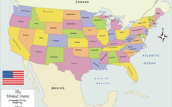 Map Of The Usa 4k Ultra HD Wallpaper | Background Image | 4726x2960 ...