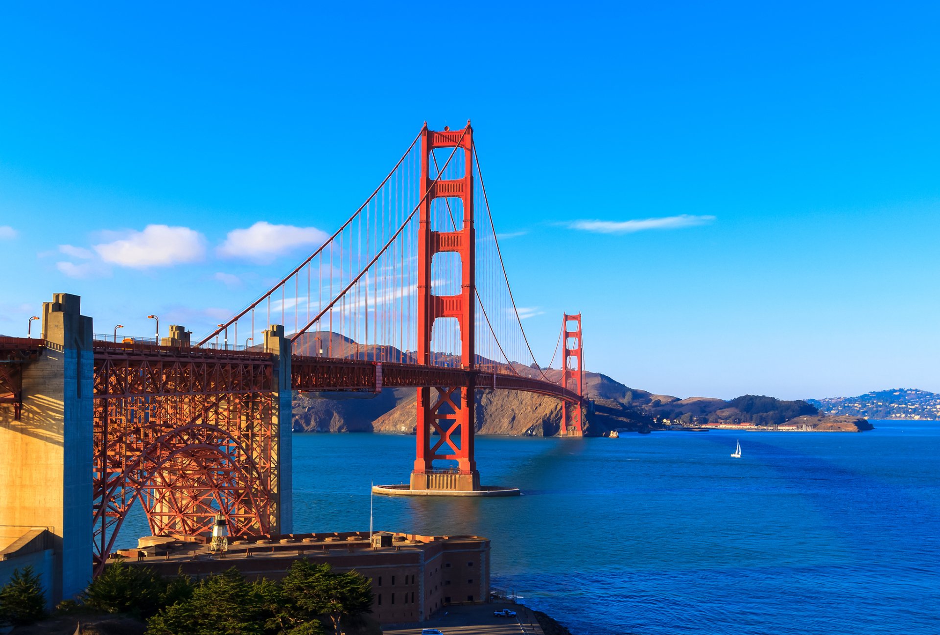 Download California Bridge Man Made Golden Gate Bridge HD Wallpaper
