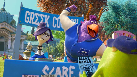 Mike Wazowski movie Monsters University HD Desktop Wallpaper | Background Image