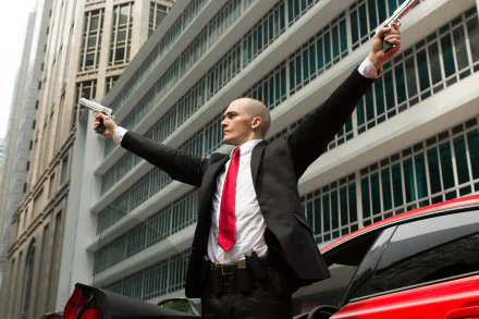 Agent 47 Rupert Friend movie Hitman: Agent 47 HD Desktop Wallpaper | Background Image