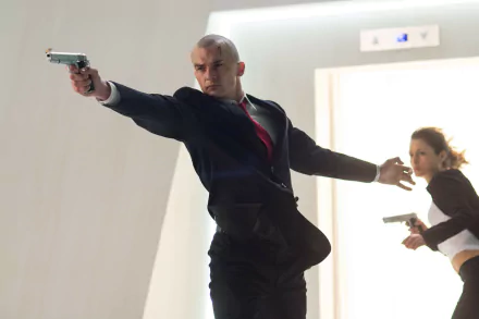 Katia (Hitman: Agent 47) Hannah Ware Agent 47 Rupert Friend movie Hitman: Agent 47 HD Desktop Wallpaper | Background Image