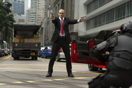 Agent 47 Rupert Friend movie Hitman: Agent 47 HD Desktop Wallpaper | Background Image