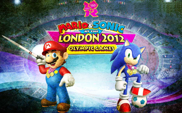 video game Mario & Sonic at the London 2012 Olympic Games HD Desktop Wallpaper | Background Image