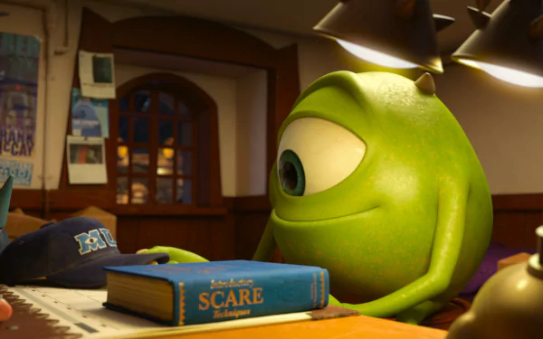 Mike Wazowski movie Monsters University HD Desktop Wallpaper | Background Image