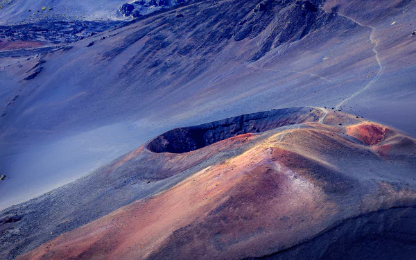 Hawaii nature mountain volcano HD Desktop Wallpaper | Background Image
