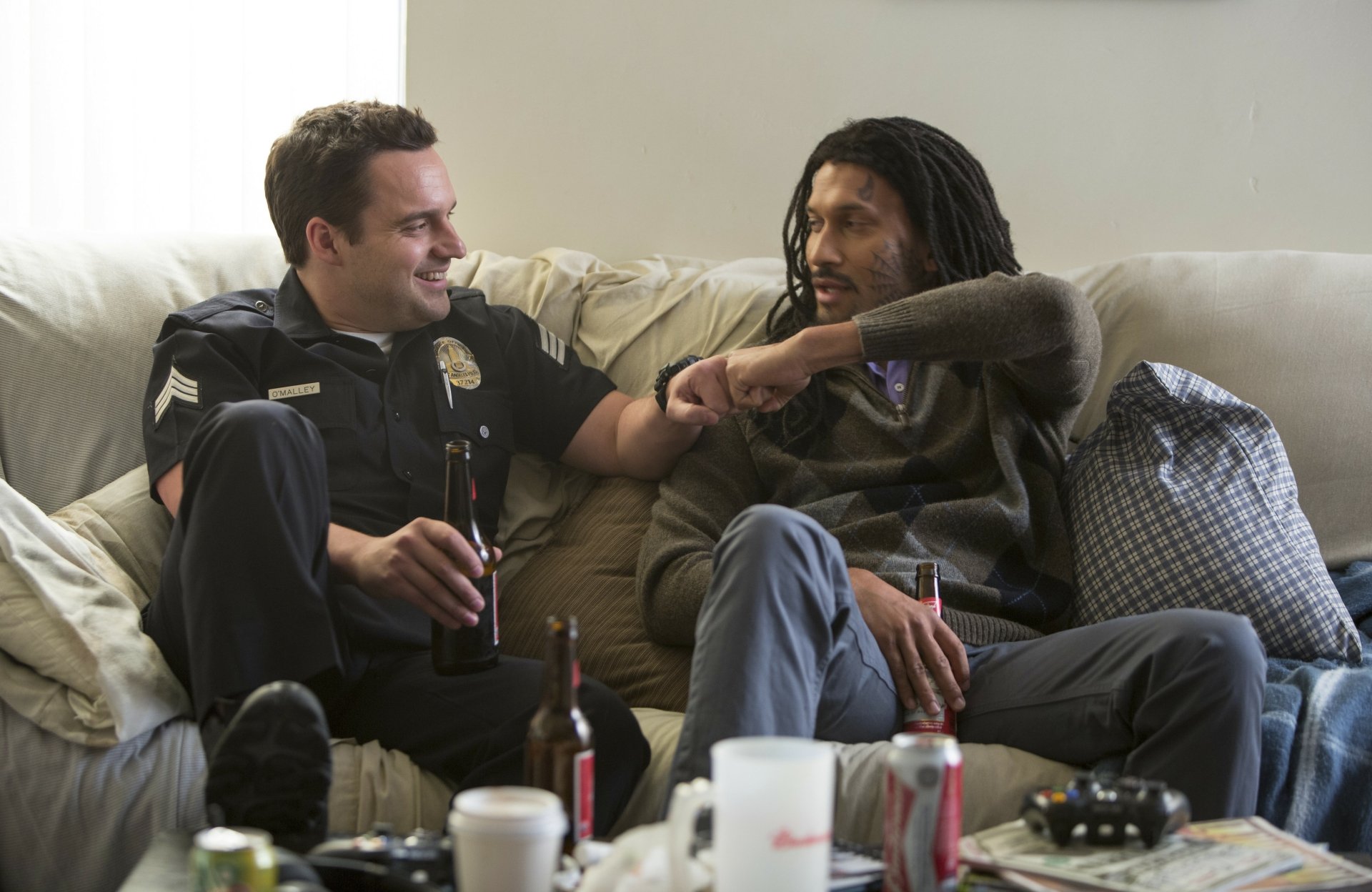 Download Keegan-michael Key Ryan Davis Jake Johnson Movie Let's Be Cops 4k Ultra HD Wallpaper