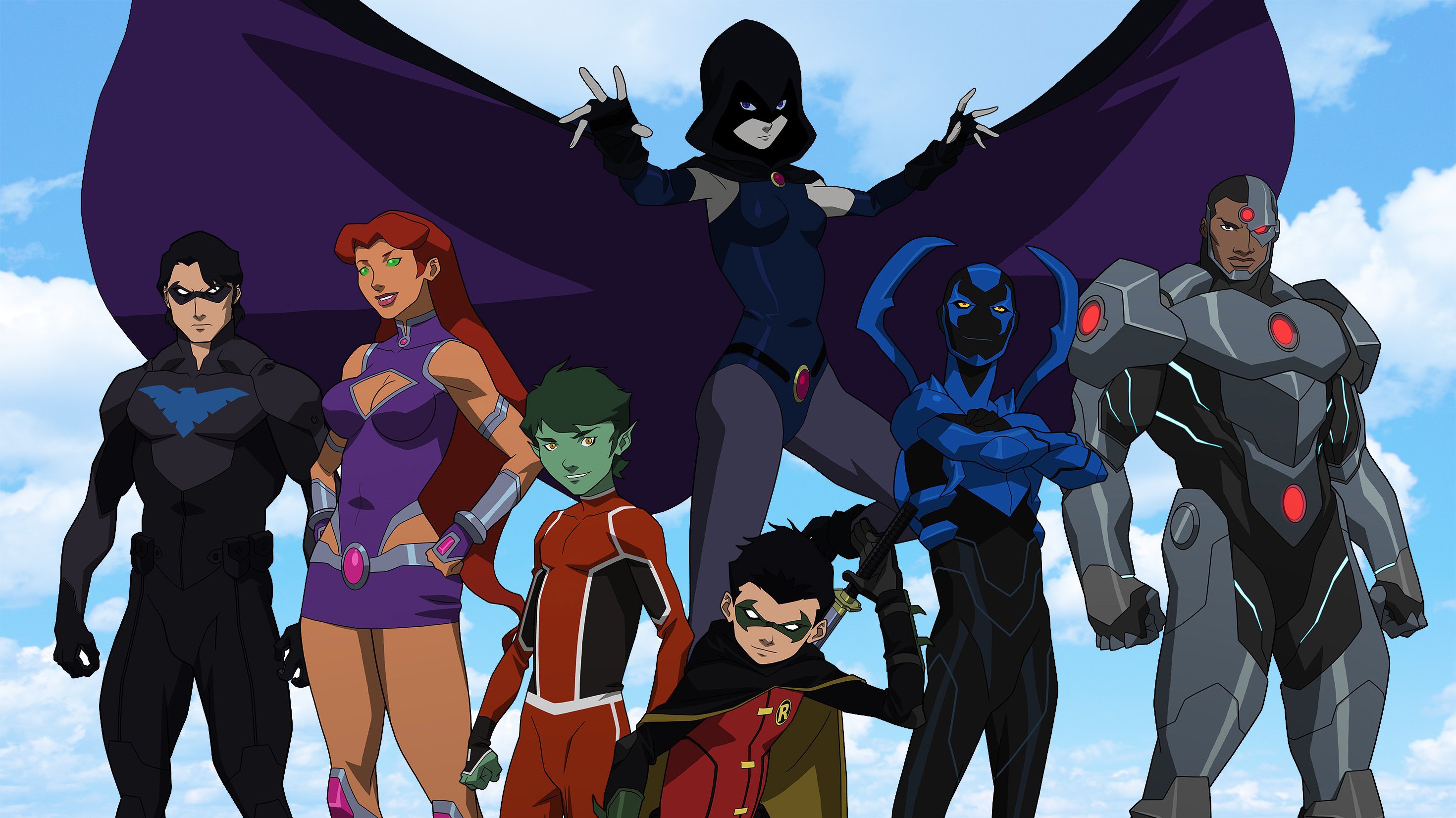 Movie Justice League vs. Teen Titans HD Wallpaper | Background Image