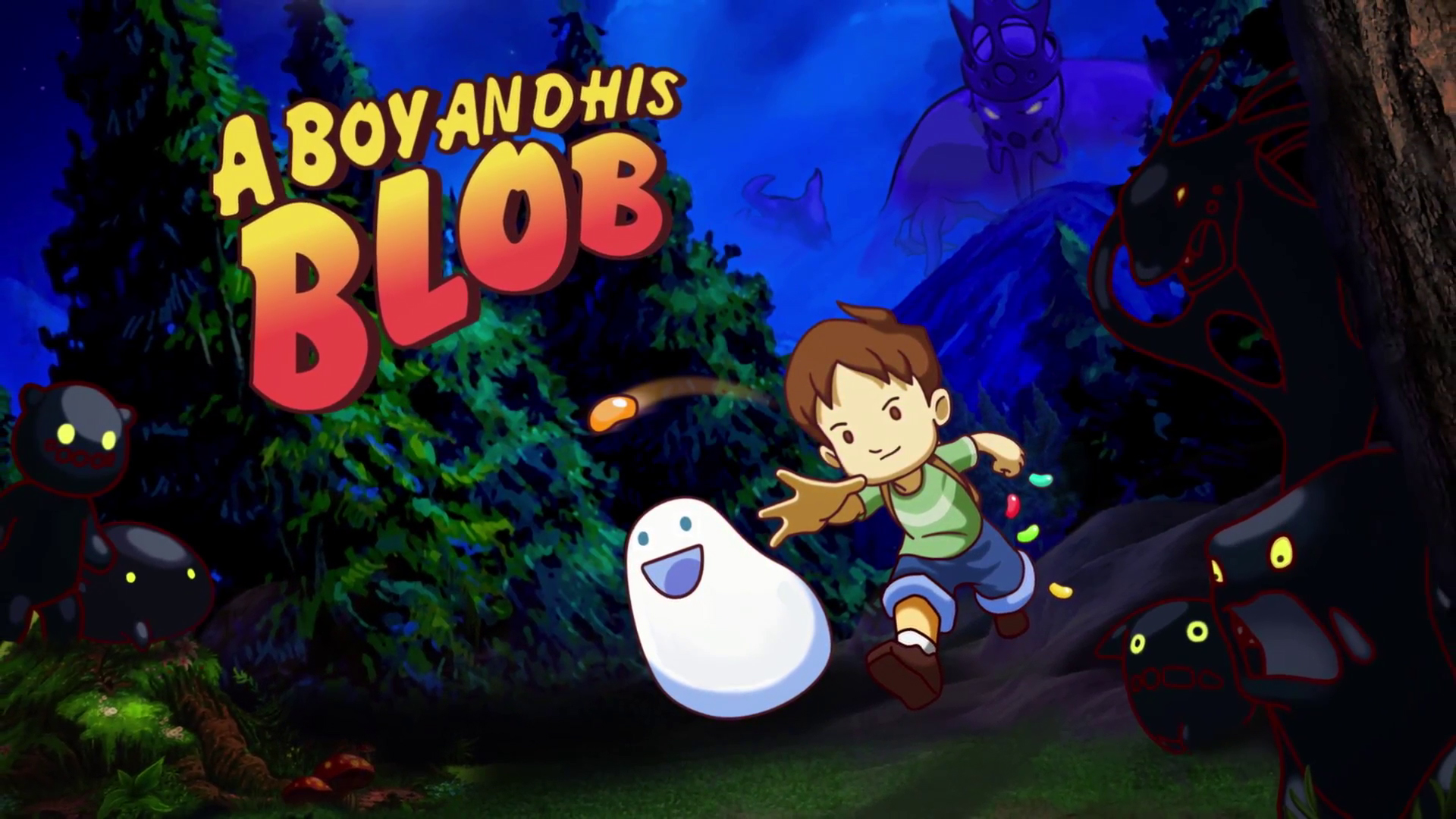 A Boy and His Blob HD Wallpaper