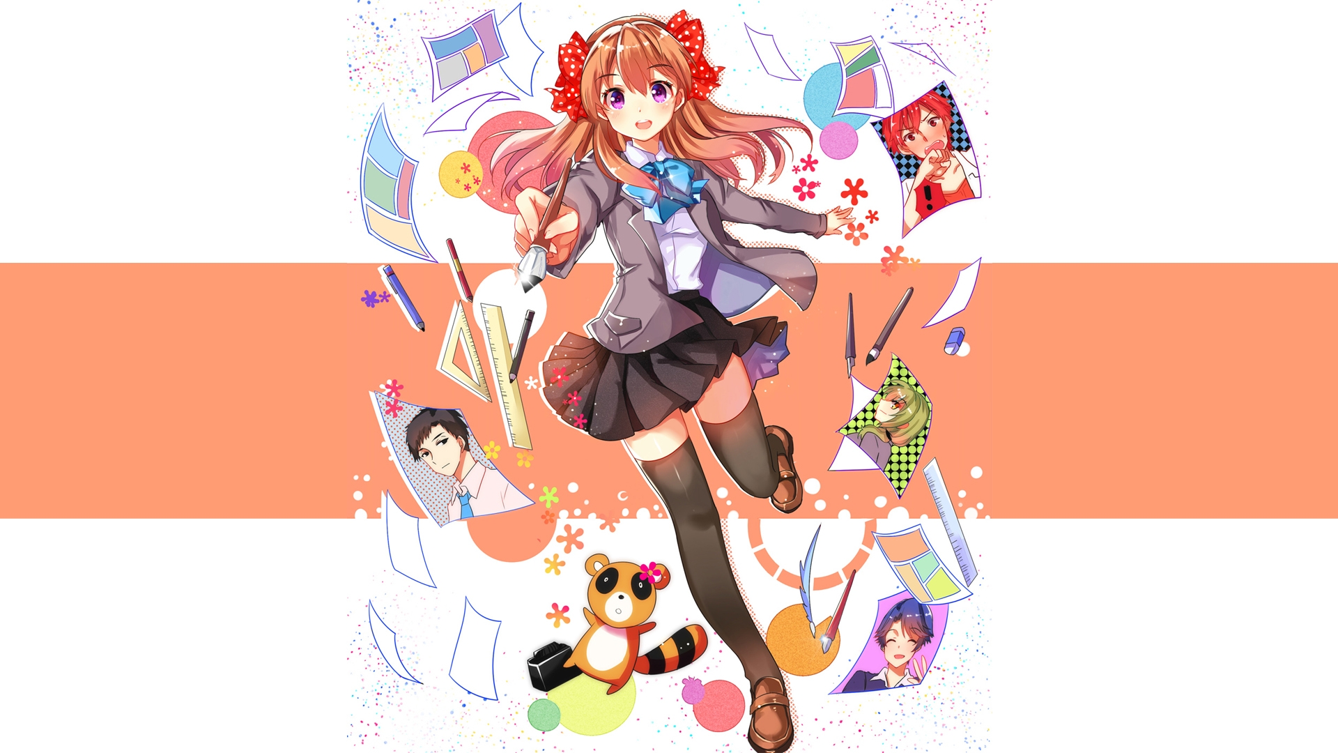 Anime Monthly Girls' Nozaki-kun HD Wallpaper | Background Image