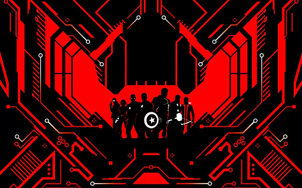 Hawkeye Thor Captain America Iron Man Black Widow Nick Fury movie Avengers: Age of Ultron HD Desktop Wallpaper | Background Image