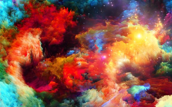 Abstract Smoke Colors Colorful HD Wallpaper | Background Image