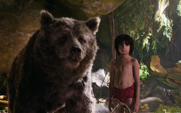 movie The Jungle Book (2016) HD Desktop Wallpaper | Background Image