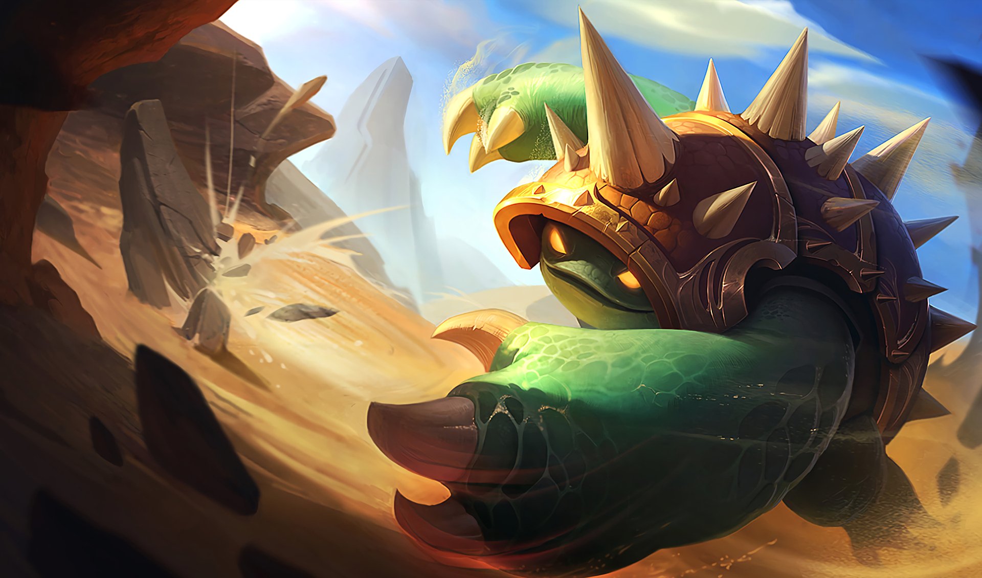 Download Rammus (League Of Legends) Video Game League Of Legends HD Wallpaper