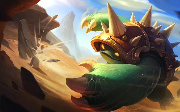 Rammus (League Of Legends) video game League Of Legends HD Desktop Wallpaper | Background Image