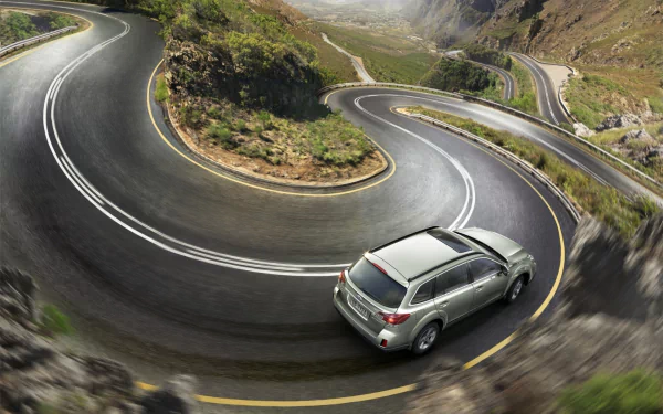 silver car car SUV Subaru vehicle Subaru Outback HD Desktop Wallpaper | Background Image