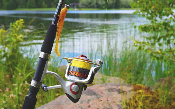  Fly fishing rod and reel by Snufkin