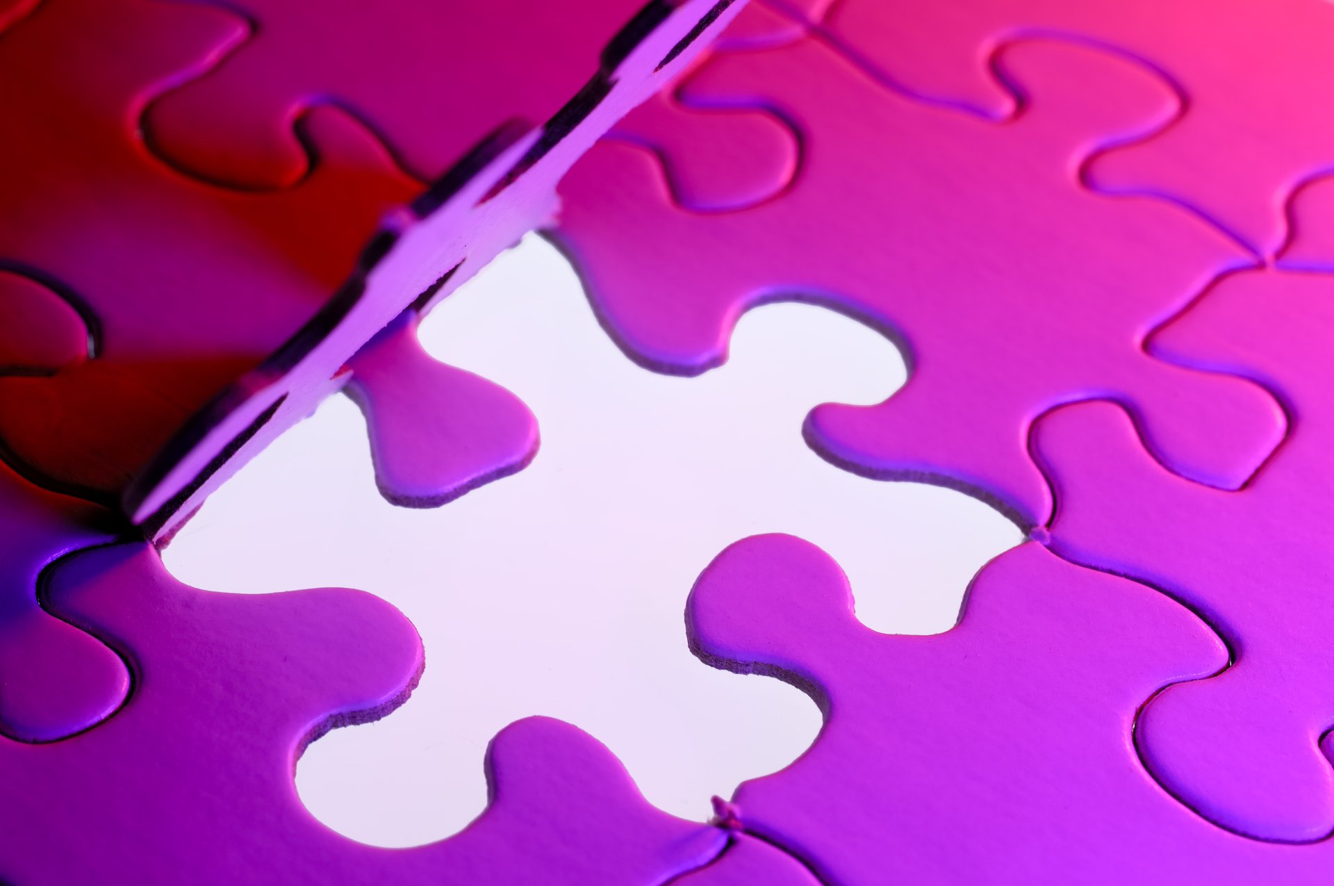 Download Pink Man Made Puzzle 4k Ultra HD Wallpaper