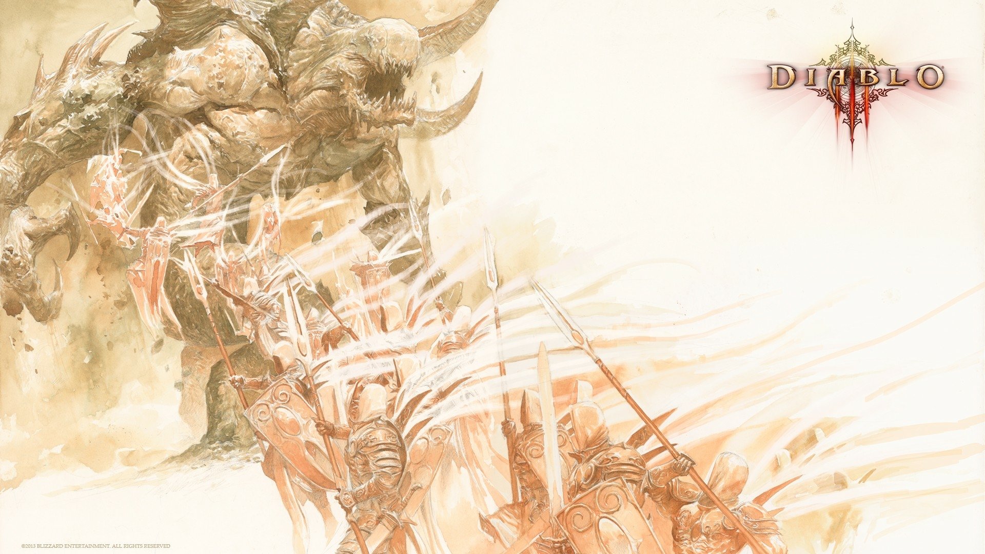 Download Blizzard Entertainment Video Game Diablo III HD Wallpaper